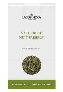 Jacob Hooy Nachtrust Kruidenmengsel 100GR Jacob Hooy Nachtrust Kruidenmengsel 100GR