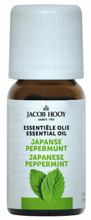 Jacob Hooy Essentiële Olie Japanse Pepermunt 10ML Jacob Hooy Essentiële Olie Japanse Pepermunt 10ML