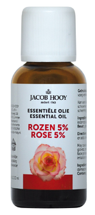 Jacob Hooy Essentiële Olie Rozen 5% 30ML 