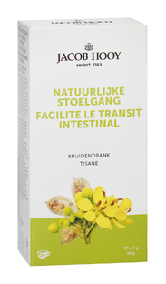 Jacob Hooy Natuurlijke Stoelgang Thee 20ST Jacob Hooy Natuurlijke Stoelgang Thee 20ST