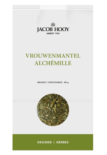 Jacob Hooy Vrouwenmantel Gesneden 60GR Jacob Hooy Vrouwenmantel Gesneden 60GR