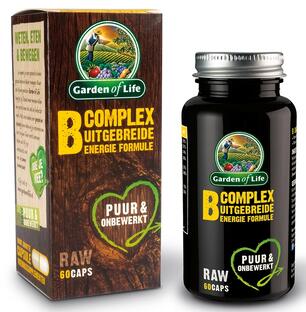 Garden of Life Raw Vitamine B Complex Capsules 60CP