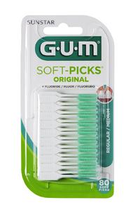 GUM Soft Picks Original Regular 80ST
