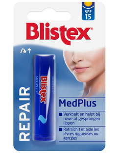 Blistex MedPlus Stick Blisterverpakking 4,25GR Blistex MedPlus Stick Blisterverpakking 4,25GR
