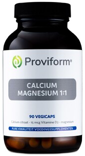 Proviform Calcium Magnesium 1:1 & D3 V- Capsules 90VCP Proviform Calcium Magnesium 1:1 & D3 V- Capsules 90VCP