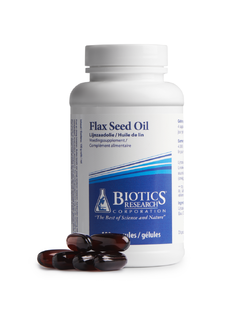 Biotics Flax Seed Oil Capsules 100CP