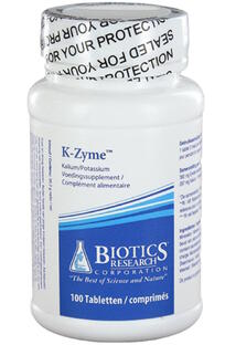 Biotics K-Zyme (kalium 99mg) Tabletten 100TB