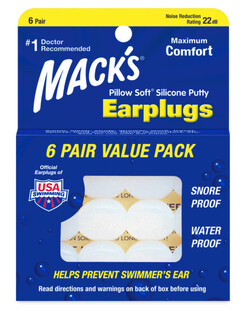 Macks Mack's Oordopjes Zacht 6 paar 6PR Macks Mack's Oordopjes Zacht 6 paar 6PR