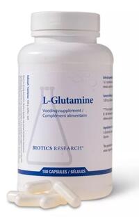 Biotics L-Glutamine 500mg Capsules 180CP
