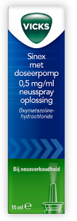 Vicks Sinex Doseerpomp 15ML Vicks Sinex Doseerpomp 15ML