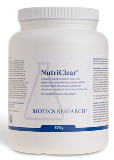 Biotics NutriClear Poeder 670GR