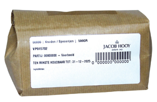 Jacob Hooy Duizendblad Gesneden 500GR Jacob Hooy Duizendblad Gesneden 500GR