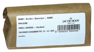 Jacob Hooy Engelwortel Gesneden 250GR Jacob Hooy Engelwortel Gesneden 250GR