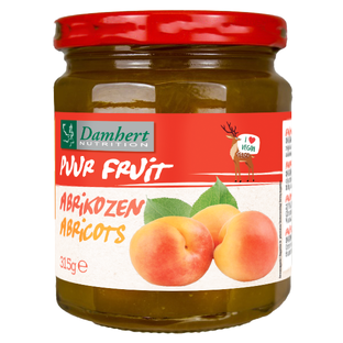 Damhert Puur Fruit Confituur Abrikozen 315GR 