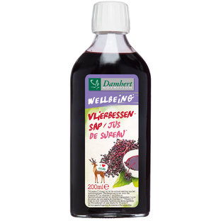 Damhert Wellbeing Vlierbessensiroop Ambachtelijk 200ML Damhert Wellbeing Vlierbessensiroop Ambachtelijk 200ML