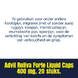 Advil Reliva Forte Liquid Capsules 400 mg - voor pijn en koorts 20CP belofte Advil Reliva Forte Liquid Capsules 400 mg - voor pijn en koorts 20CP belofte
