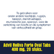 Advil Reliva Forte Oval Tabs 400 mg - voor pijn en koorts 20TB 35368 Advil Reliva Forte Oval Tabs 400 mg - voor pijn en koorts 20TB 35368