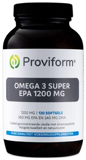 Proviform Omega 3 Super Epa Softgel Capsules 120SG Proviform Omega 3 Super Epa Softgel Capsules 120SG
