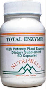 Nutri West Nutri-West Total Enzymes Tabletten 60ST