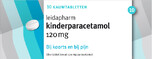 Leidapharm Kind Paracetamol Kauwtabletten 120mg 10TB Leidapharm Kind Paracetamol Kauwtabletten 120mg 10TB