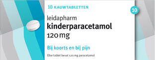 Leidapharm Kind Paracetamol Kauwtabletten 120mg 10TB