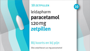 Leidapharm Paracetamol Zetpil 120mg 10ST Leidapharm Paracetamol Zetpil 120mg 10ST