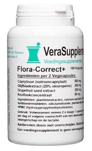 VeraSupplements Flora Correct + Capsules 100CP VeraSupplements Flora Correct + Capsules 100CP