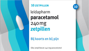 Leidapharm Paracetamol Zetpil 240mg 10ST Leidapharm Paracetamol Zetpil 240mg 10ST