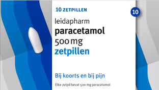 Leidapharm Paracetamol Zetpil 500mg 10ST