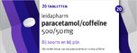 Leidapharm Paracetamol Coffeine Tabletten 20TB