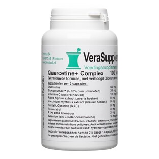 VeraSupplements Quercetine+ Complex Capsules 100CP VeraSupplements Quercetine+ Complex Capsules 100CP