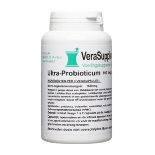 VeraSupplements Ultra Probioticum Capsules 100VCP VeraSupplements Ultra Probioticum Capsules 100VCP