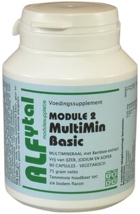 Alfytal Multimin Basic Vegetarische Capsules 90VCP Alfytal Multimin Basic Vegetarische Capsules 90VCP