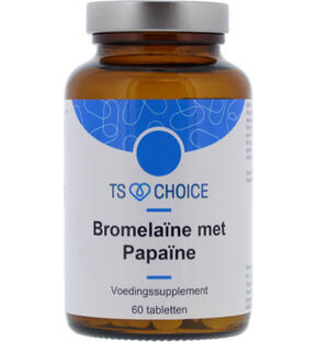 TS Choice Bromelaine Met Papaine Tabletten 60TB