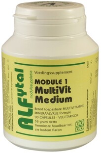 Alfytal Multivit Medium Vegetarische Capsules 90VCP Alfytal Multivit Medium Vegetarische Capsules 90VCP