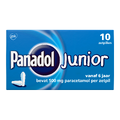 Panadol Junior Zetpillen 500mg - vanaf 6 jaar 10ST