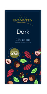 BonVita Premium Dark Chocolate 72% 100GR