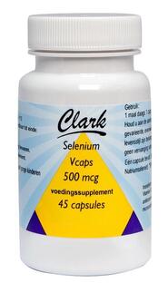 Clark Selenium 500mcg Capsules 45CP