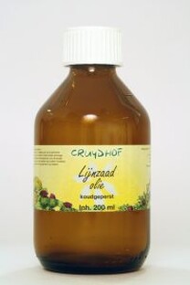 Cruydhof Lijnzaadolie 200ML