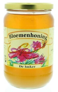 De Imker Imker Bloemenhoning Vloeibaar 900GR De Imker Imker Bloemenhoning Vloeibaar 900GR