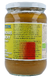 Horizon Pindakaas Crunchy Met Zeezout 650GR etiket pot