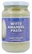 Horizon Witte Amandelpasta Zonder Zout 350GR etiket pot