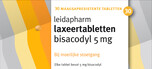 Leidapharm Bisacodyl Laxeer 5mg 30ST Leidapharm Bisacodyl Laxeer 5mg 30ST