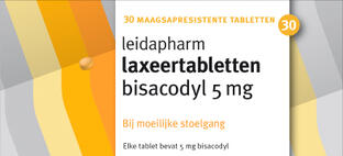 Leidapharm Bisacodyl Laxeer 5mg 30ST