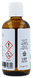 Jacob Hooy Essentiële Olie Pepermunt 100ML zijkant flesje Jacob Hooy Essentiële Olie Pepermunt 100ML zijkant flesje