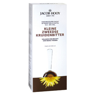 Jacob Hooy Zweedse Kruidenbitter 500ML Jacob Hooy Zweedse Kruidenbitter 500ML