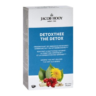 Jacob Hooy Detox Theezakjes 50ST Jacob Hooy Detox Theezakjes 50ST