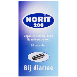 Norit Capsules 200mg 30ST Norit Capsules 200mg 30ST