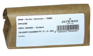 Jacob Hooy Waterkers Gesneden 250GR Jacob Hooy Waterkers Gesneden 250GR