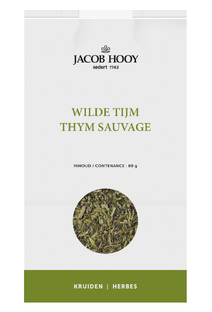 Jacob Hooy Wilde Tijm Gesneden 80GR Jacob Hooy Wilde Tijm Gesneden 80GR
